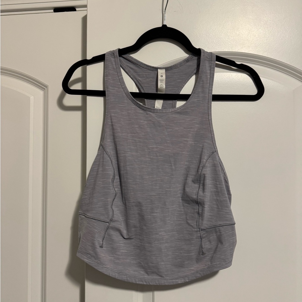 lululemon athletica Gray Tank Top